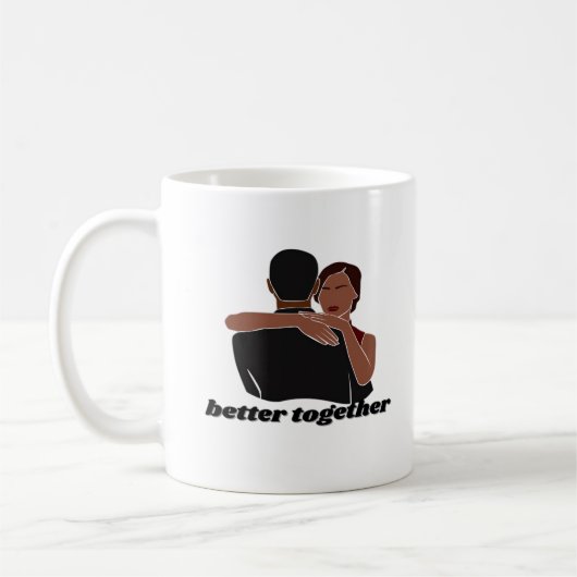 Mug Better Together Couple Modern Vibe  (Gauche)