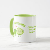 Mug BETTER TOGETHER Cute Cabbage Valentine Couples (Devant gauche)