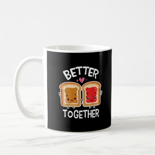 Mug Better Together Fun Couple Playful Style  (Gauche)
