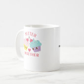 Mug Better Together Love Heartfelt Design  (Devant gauche)