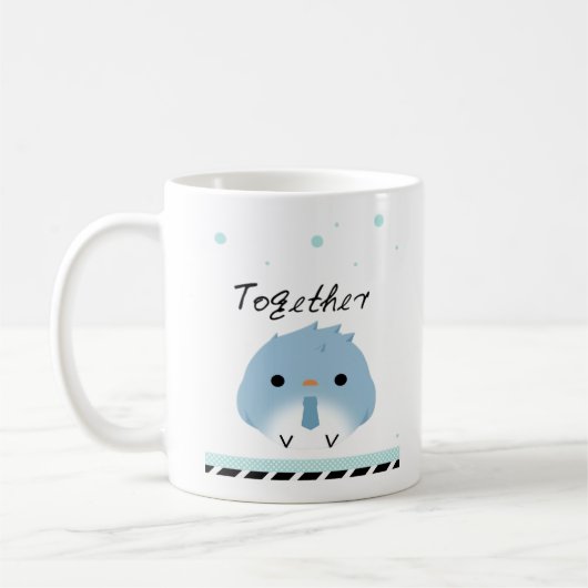 Mug Better Together Minimal Design  (Gauche)