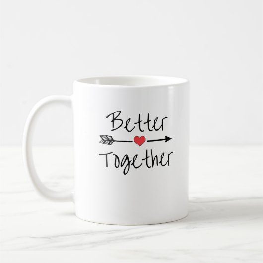 Mug Better Together Modern Aesthetic  (Gauche)