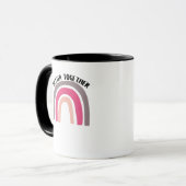 Mug Better Together Rainbow Joyful Aesthetic  (Devant gauche)