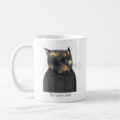Mug Beurre blanche et texto pour le CAT de la fille (Gauche)