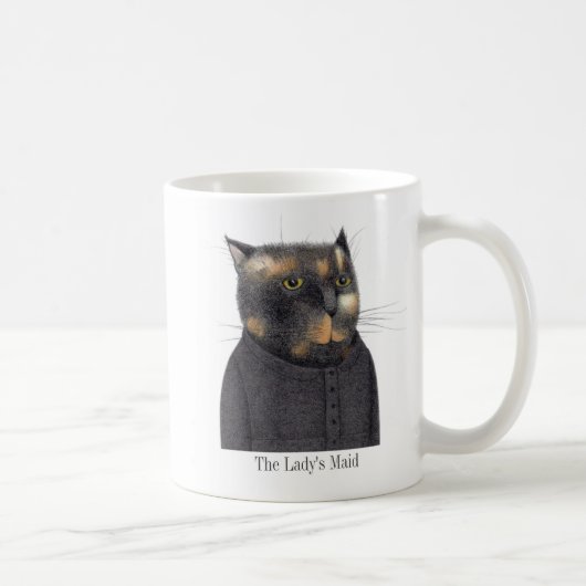 Mug Beurre blanche et texto pour le CAT de la fille (Droite)