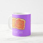 Mug Beurre D'Arachide Et Jelly De Fraise (Devant gauche)