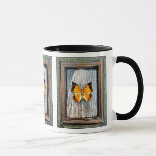 Mug Beurre de papillon à bordure noire NV3 (Droite)
