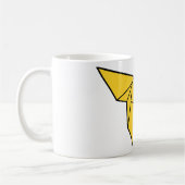 Mug Beurre d'origami jaune (Gauche)