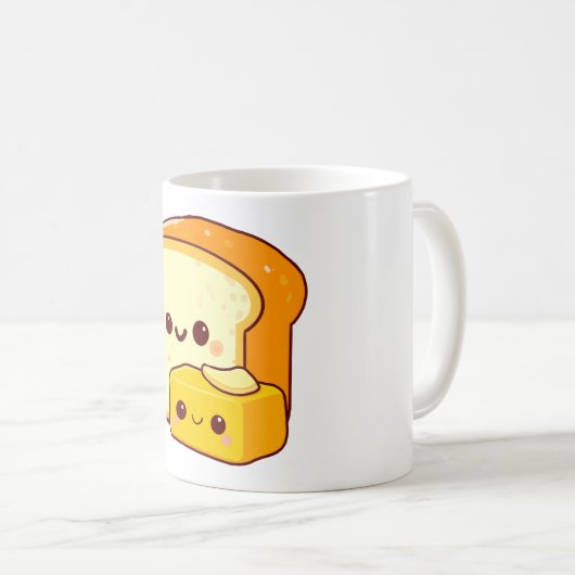 Mug Beurre ensemble (Devant droit)