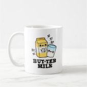 Mug Beurre Lait Drôle Nourriture Douille Laitière (Gauche)