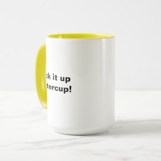 Mug Beurre le bouton (Devant gauche)