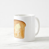 Mug Beurre sur le pain grillé (Devant droit)