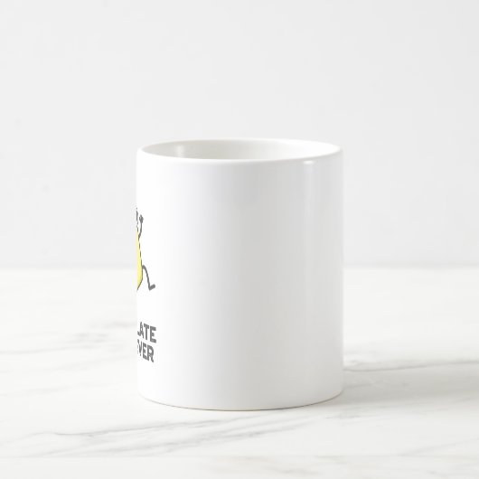 Mug Beurre Tard Que Jamais Drôle Pun Alimentaire (Centre)