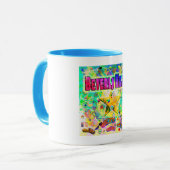 Mug Beverly Hills - Heure de l'époque (Devant gauche)