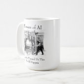 Mug Beware of AI - Luddites Warned Us (Devant gauche)