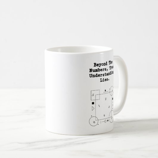Mug Beyond The Numbers | True Math Understanding (Devant droit)