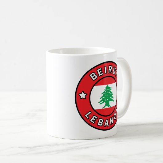 Mug Beyrouth Liban (Devant droit)