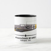 Mug Bf-109G-2 - Luftwaffe - Stalingrad Battle - 1942 (Centre)