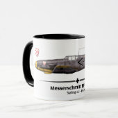 Mug Bf-109G-2 - Luftwaffe - Stalingrad Battle - 1942 (Devant gauche)