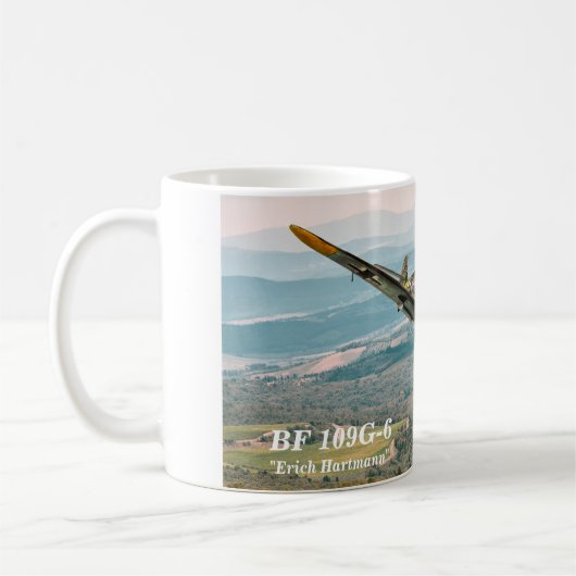 Mug BF 109G-6 "Erich Hartmann" (Gauche)