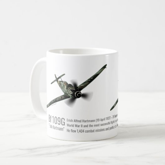 Mug Bf 109G "Erich Hartmann" (Devant gauche)