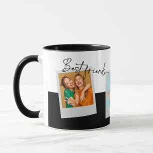 Mug BFF 3 Photo Collage Best Friends Cadeau mignon