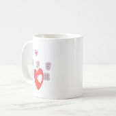 Mug BFF. Best Friends Forever : I Love You Art Print (Devant gauche)