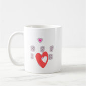 Mug BFF. Best Friends Forever : I Love You Art Print (Gauche)