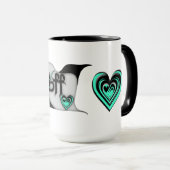 Mug bff ~ tourterelles (Devant droit)