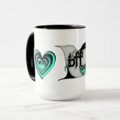 Mug bff ~ tourterelles (Devant gauche)