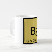 Mug Bg - Baba Ghanoush Chimie Symbole d'apéritif (Devant gauche)