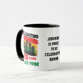 Mug BHM 100 Years Souvenir Black History Month  (Devant gauche)