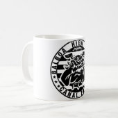 Mug BHS Bulldogs (patiné - noir) (Devant gauche)