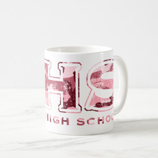 Mug BHS Texturé (rose camo) (Devant droit)