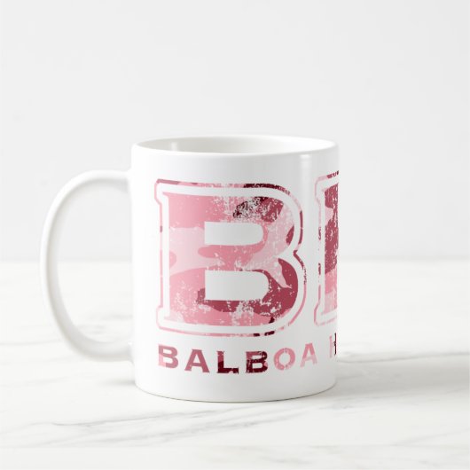 Mug BHS Texturé (rose camo) (Gauche)