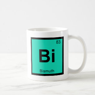 Mug Bi - Chimie du Bismuth Symbole du tableau périodiq
