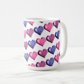 Mug Bi en 8-Bit (Devant droit)