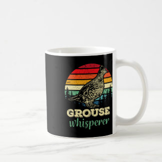 Mug Bi pour Hommes Rétro Ruffed Grouse Whisperer Chass
