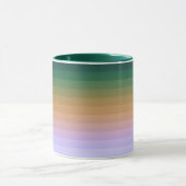 Mug Bi vert pâle pâle vert pâle gris foncé (Centre)
