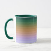Mug Bi vert pâle pâle vert pâle gris foncé (Gauche)