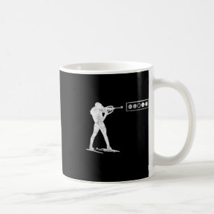 Mug Biathlet À La Plage De Tir