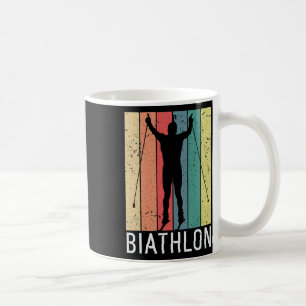 Mug Biathlon Biathlète Sports d'hiver Ski de fond