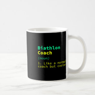 Mug Biathlon Coach Définition Funny Biathlète Humour 1