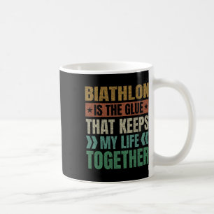 Mug Biathlon garde ma vie ensemble Biathlète Sports