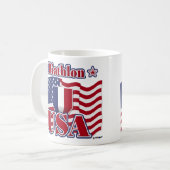 Mug Biathlon USA (Devant gauche)