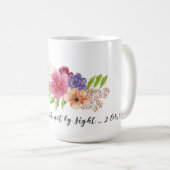 Mug Bible chrétienne contre foi (Devant droit)