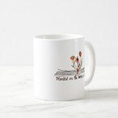 Mug Bible chrétienne disant Plantée sur la Parole de D (Devant droit)