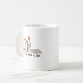 Mug Bible chrétienne disant Plantée sur la Parole de D (Devant gauche)
