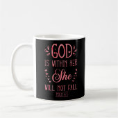 Mug Bible chrétienne Verse Psaume 46:5 (Gauche)