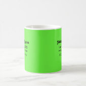 Mug Bible Douce Verset de Guérison Vert Citron Chrétie (Centre)
